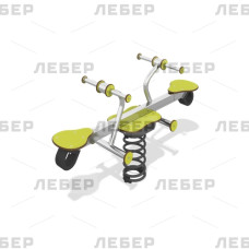 Качалка-балансир на пружине