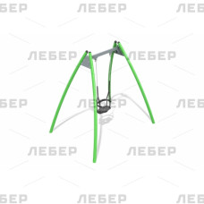 Одинарные металлические качели