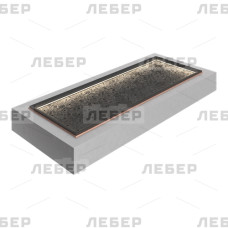 Батут прямоугольный с универсальным резиновым полотном с подсветкой Батут прямоугольный с универсальным резиновым полотном с подсветкой