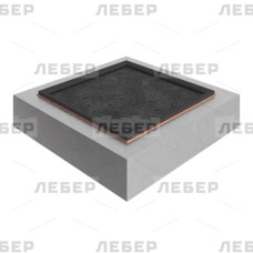 Батут квадратный с универсальным резиновым полотном 1780 х 1780 Батут квадратный с универсальным резиновым полотном 1780 х 1780