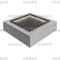 Батут квадратный с универсальным резиновым полотном 1540 х 1540 с подсветкой Батут квадратный с универсальным резиновым полотном 1540 х 1540 с подсветкой