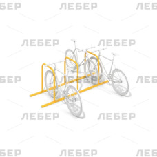 Велопарковка на шесть велосипедов (модульная) Велопарковка на шесть велосипедов (модульная)