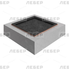 Батут квадратный с универсальным резиновым полотном 1540 х 1540 Батут квадратный с универсальным резиновым полотном 1540 х 1540