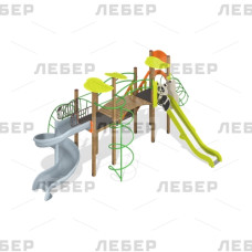 Игровой комплекс «Бамбуковый мишка мини» (серия М)