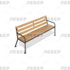 Диван парковый ЛГДП-11