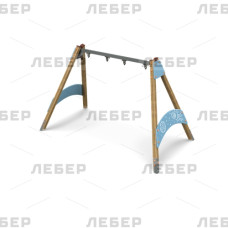 Рама качелей двойных Рама качелей двойных