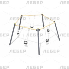 Качели групповые