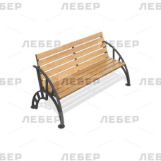 Диван парковый ЛГДП-01