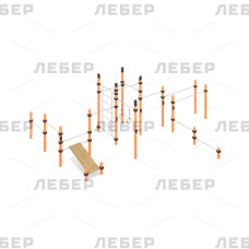 Спортивный комплекс ЛГВО-429 (Нержавеющая сталь) Спортивный комплекс ЛГВО-429 (Нержавеющая сталь)