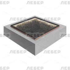 Батут квадратный с универсальным резиновым полотном 1780 х 1780 с подсветкой Батут квадратный с универсальным резиновым полотном 1780 х 1780 с подсветкой