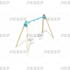 Рама качелей двойные Рама качелей двойные