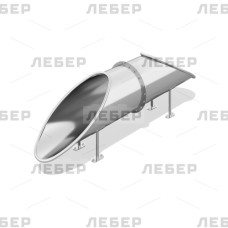 Тоннель наклонный для собак 450 мм