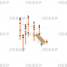 Спортивный комплекс ЛГВО-421 (Нержавеющая сталь) Спортивный комплекс ЛГВО-421 (Нержавеющая сталь)