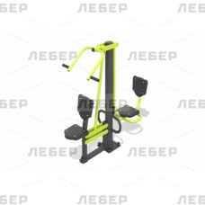 Тяга к груди - Жим ногами