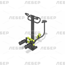 Уличный тренажер Велосипед - Степ для двоих